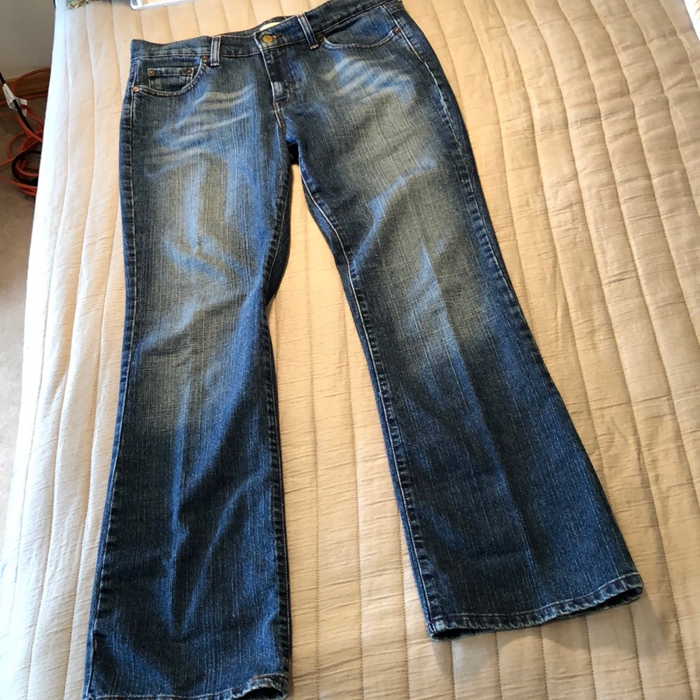 Levi Boot Cut 515, denim jeans, size 12